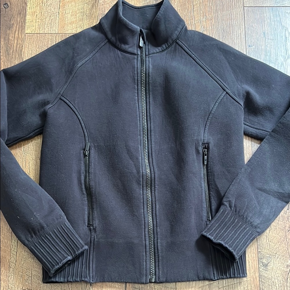 Black Zip-Up Jacket